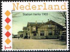 year=2010/11, Dutch personalized stamp with Venlo station